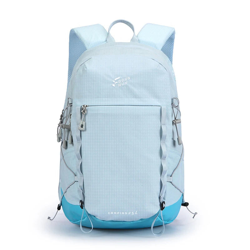 25L Hiking Backpack – Water-Resistant Nylon Camping Pack