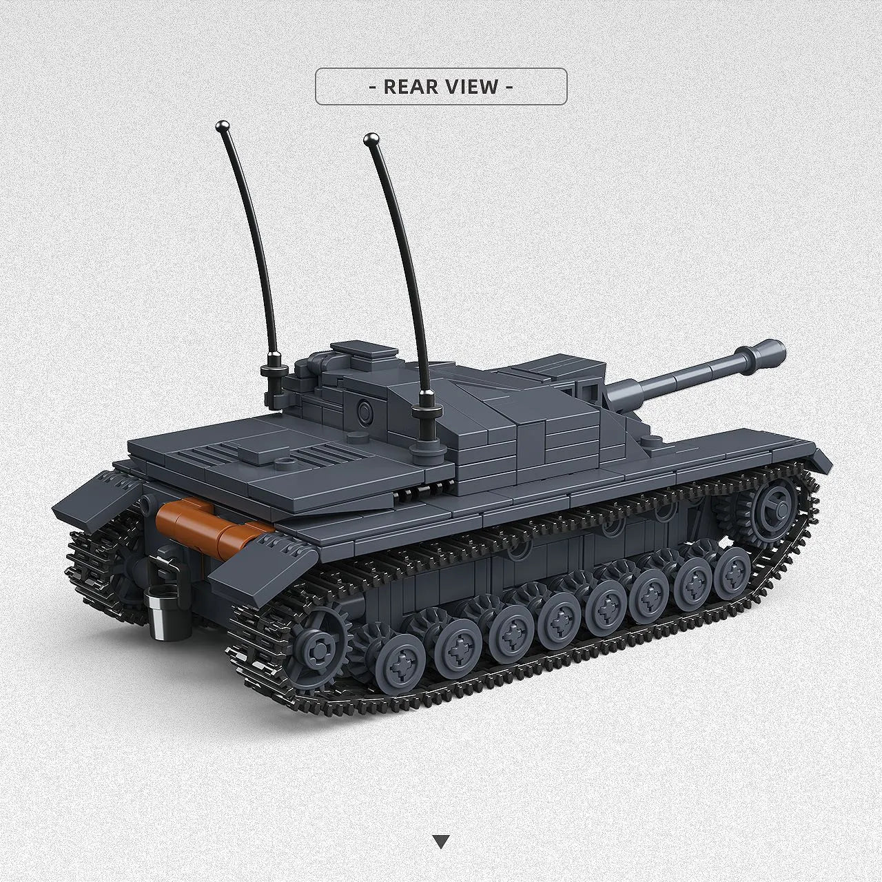 StuG IV Tank Military Building Blocks Set